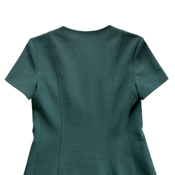 THEORY Wool Apalia Sheath Dress Front Zipper size 2 Professional Preppy Office - Picture 11 of 14